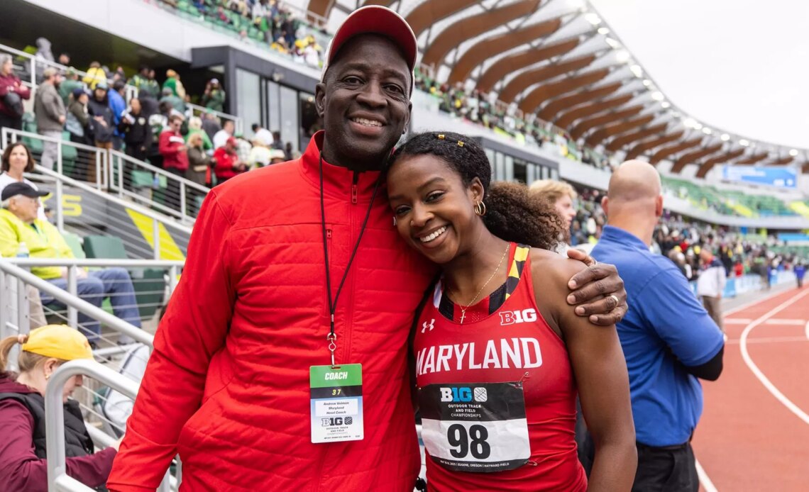 Andrew Valmon with Maya Valmon