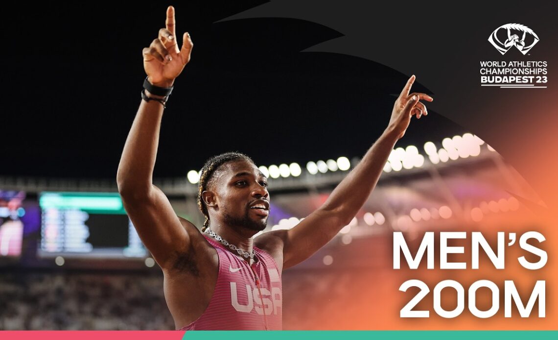 Men's 200m Final | World Athletics Championships Budapest 2023