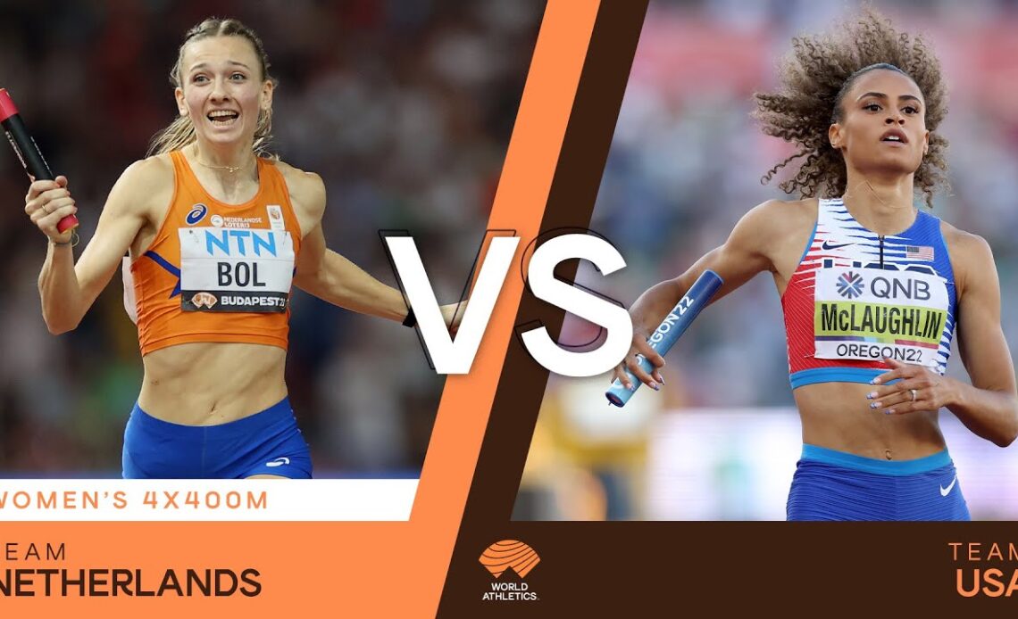 Netherlands vs USA - World Athletics Championships Wins