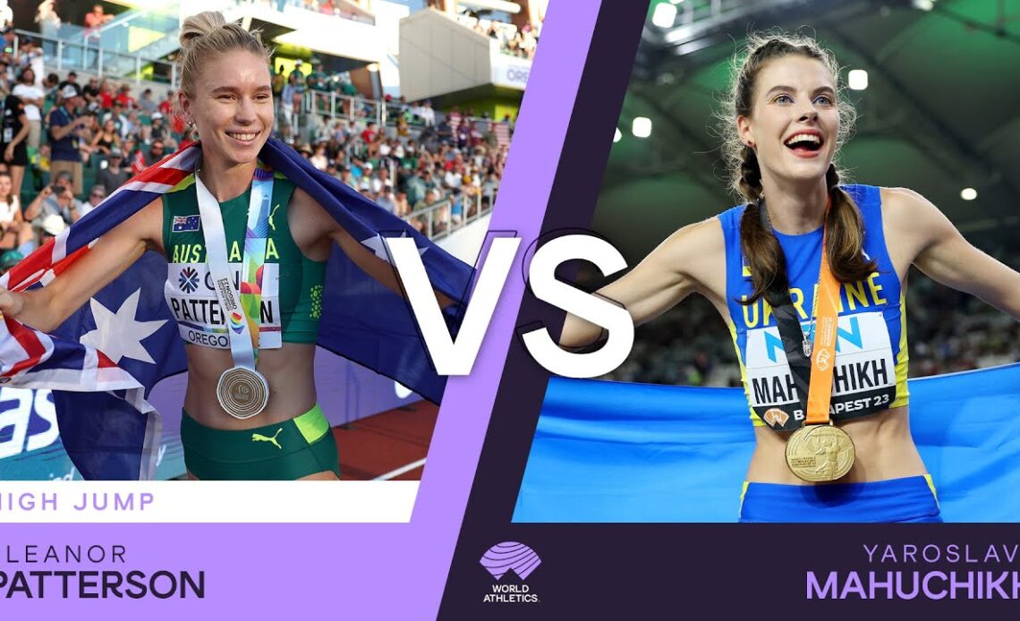 Patterson vs Mahuchikh - World Athletics Championships Wins