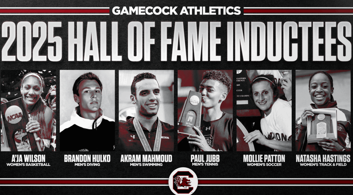 Six Selected for 2025 South Carolina Lettermen’s Hall of Fame – University of South Carolina Athletics
