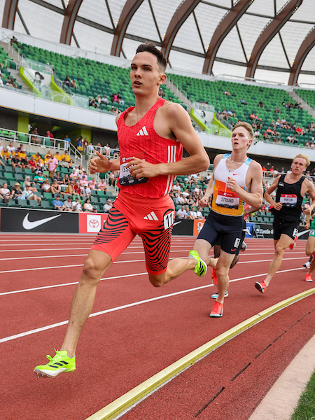 Socialing the Distance, Hobbs Kessler, 800m/1,500m specialist, Olympian, adidas sponsored athlete
