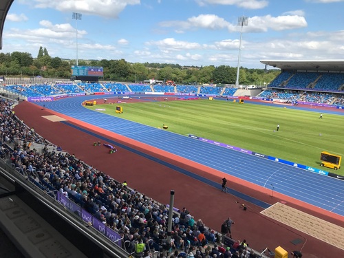 The 2025 Novuna Athletics Championships, the intro