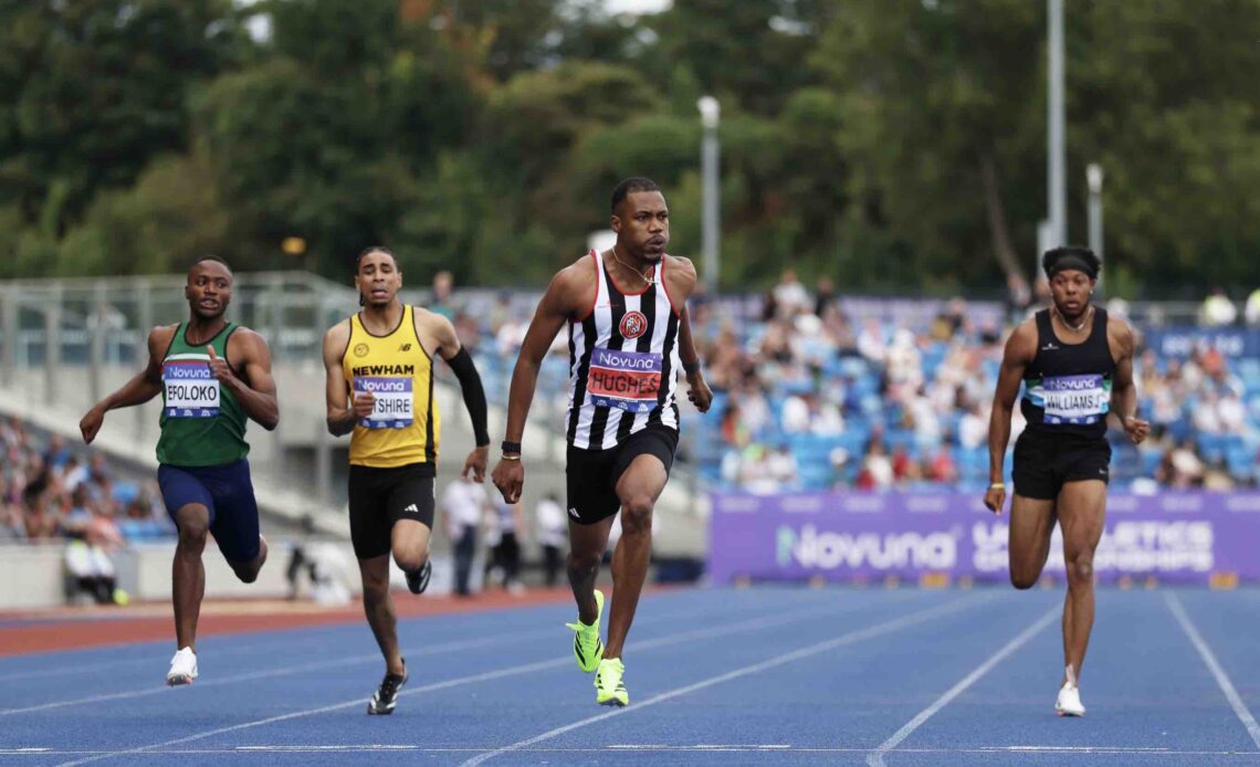 The 2025 Novuna British Athletics Championships, Zarnel Hughes, double British champion and a Dad!