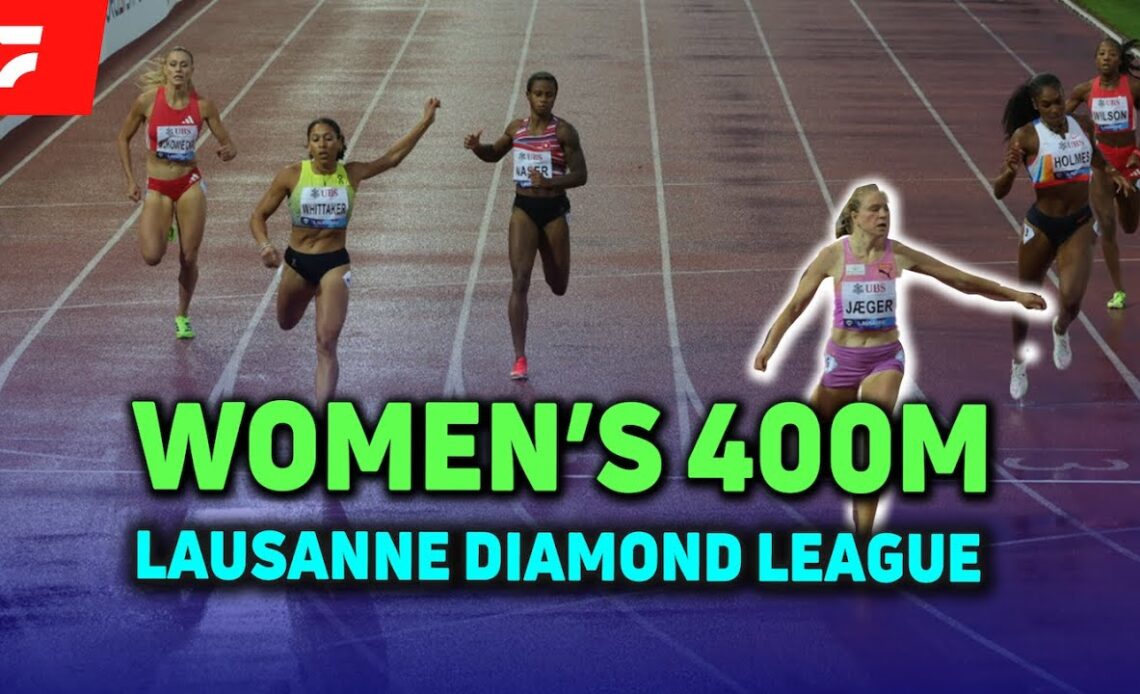 The Women's 400m Dash Goes DOWN TO THE LINE at Lausanne Diamond League 2025