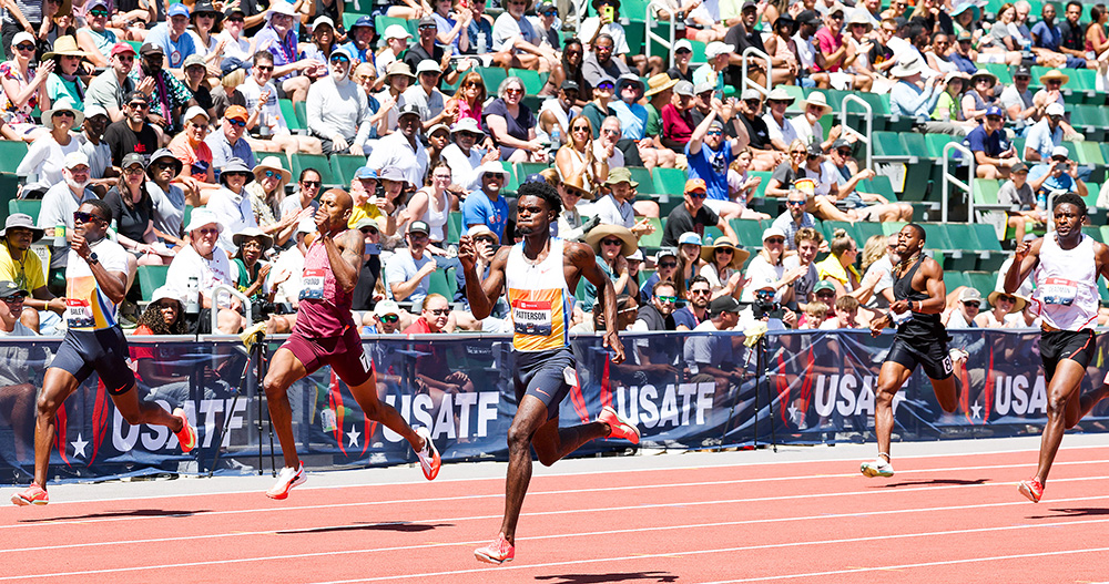 USATF Men’s 400 — UPS Retiree Patterson Delivers