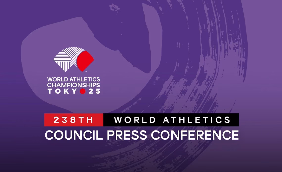 238th World Athletics Council press conference: Tuesday 9th September 2025