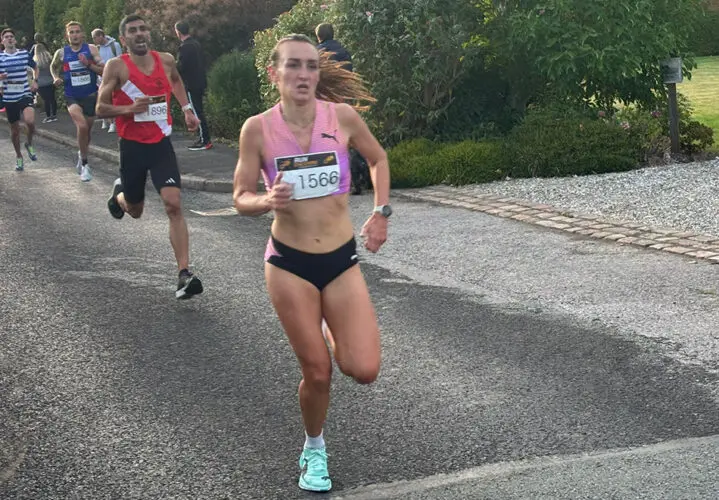 Ben Connor and Lily Partridge in Mid-Cheshire 5km success