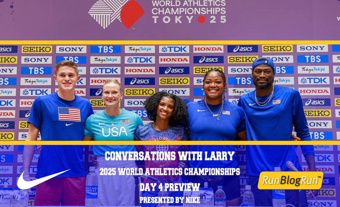 Conversations with Larry 2025 World Athletics Championships Day 4 Preview, September 16, 2025