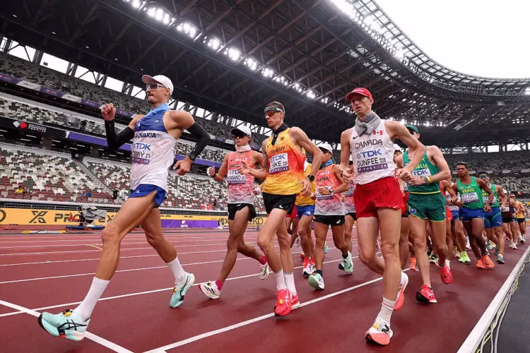 Global gold at last for race walker Evan Dunfee